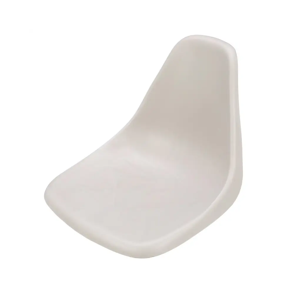 Passenger Boat Seat - Bucket Seat - Gray Plastic - ATT98390GY